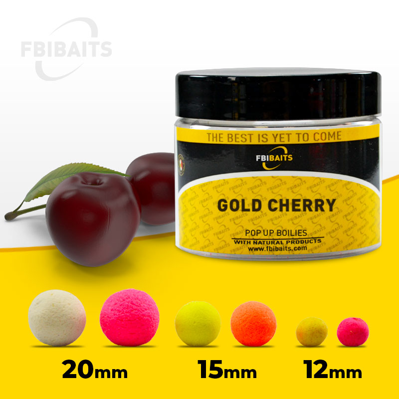 Boilies Pop Up Gold Cherry